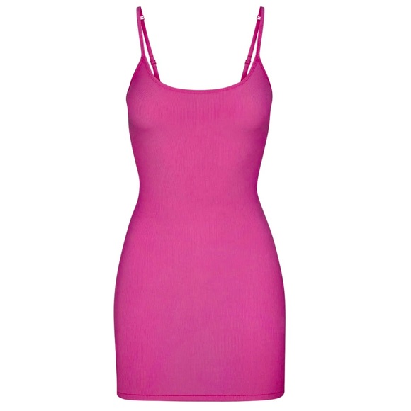 SKIMS SOFT LOUNGE SLIP DRESS - Picture 1 of 6